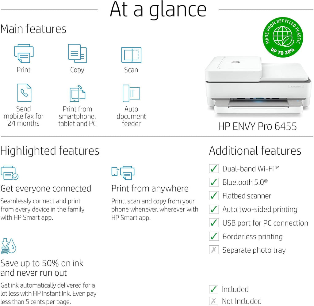Wireless All-in-One Printer with Scan Copy ADF 7k