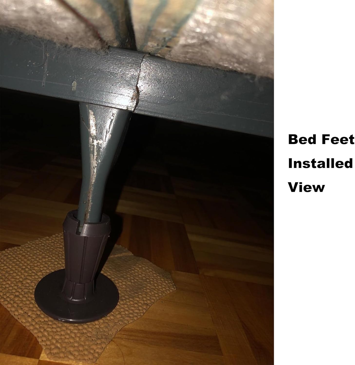 Heavy Duty Bed Frame Feet Replacement Set of 4 Glide Legs k7