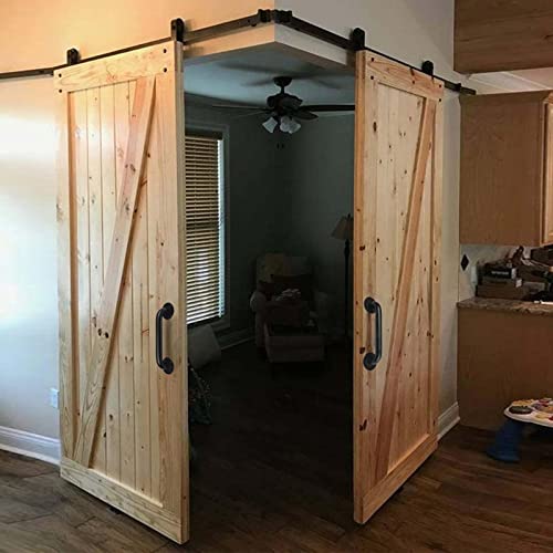 36 Inch Black No-Slip Stair Handrail Indoor Wall Mount A7k