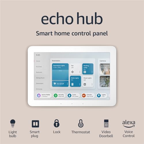 Smart home control panel with Alexa 8 inch K7