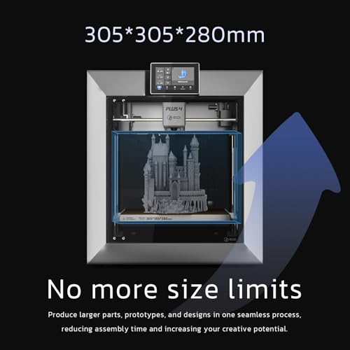 3D Printer High-Speed 600mm/s Auto Leveling 12x12x11 PPS-CF k7