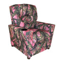 Dozydotes Child Recliner with Cup Holder Camouflage Pink - True Timber