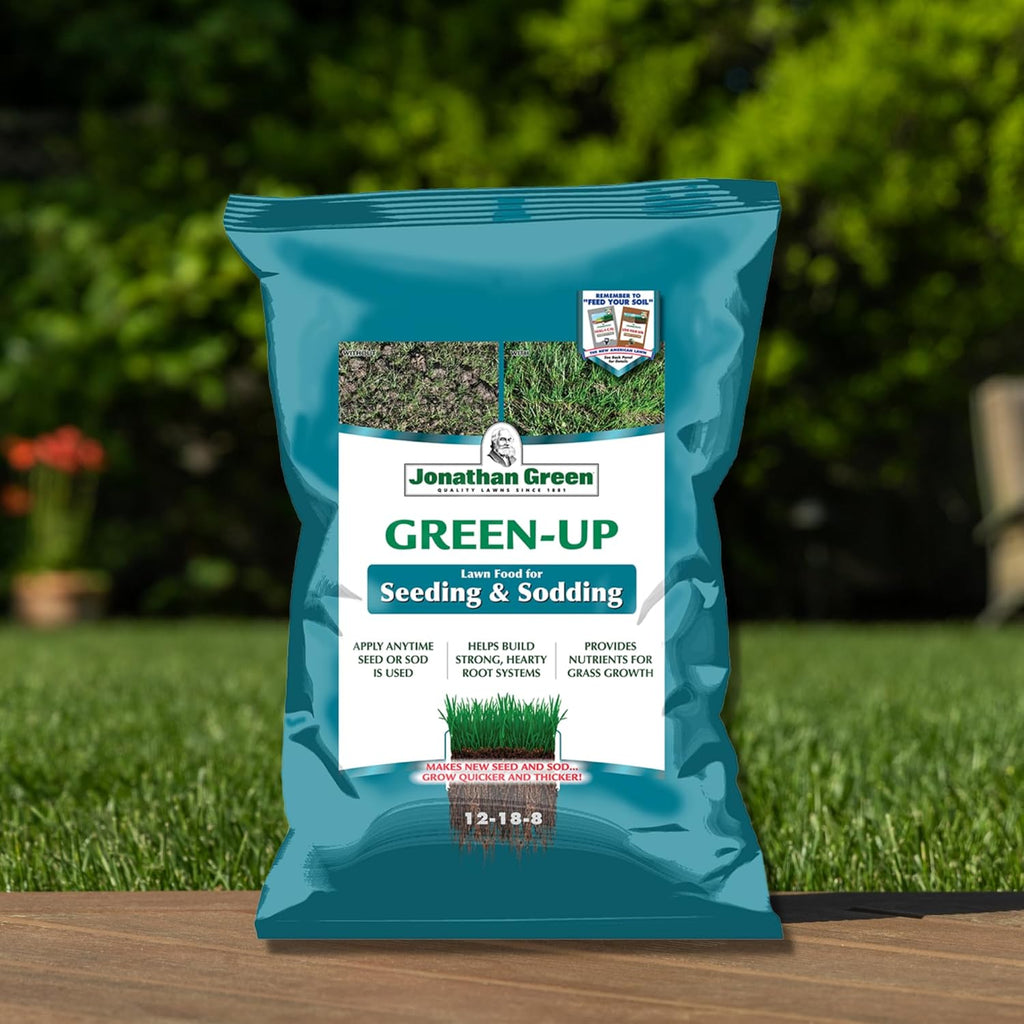 Green-Up Lawn Food for Seeding & Sodding 12-18-8 Fertilizer 15000 Sq Ft k7