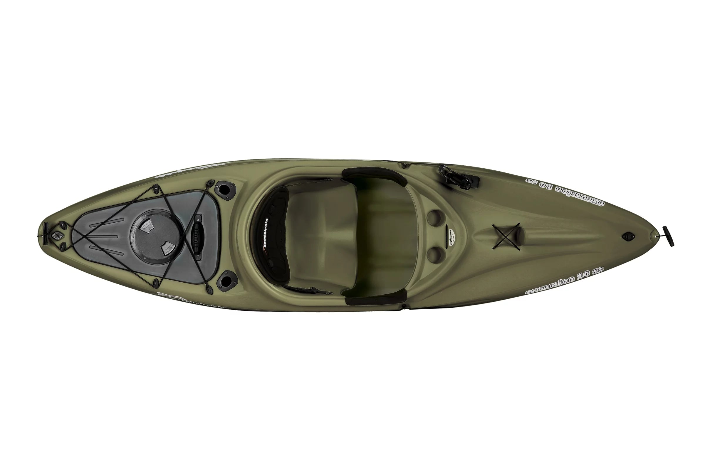 Sit-in Angler Kayak Olive with Paddle 7k
