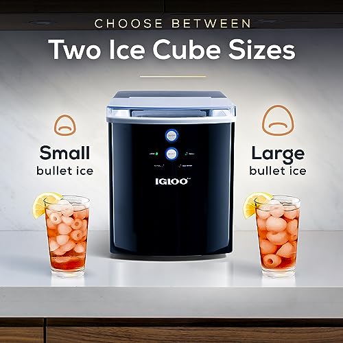 Electric Countertop Ice Maker Machine Portable 33lbs 24h Stainless Steel A7