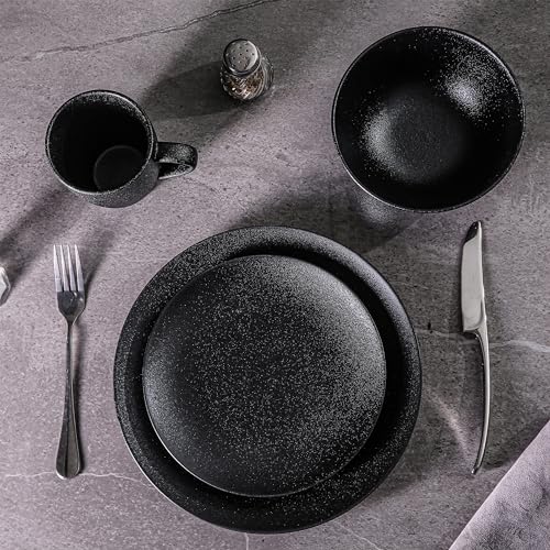 16-Piece Porcelain Dinnerware Set for 4, Blue k7