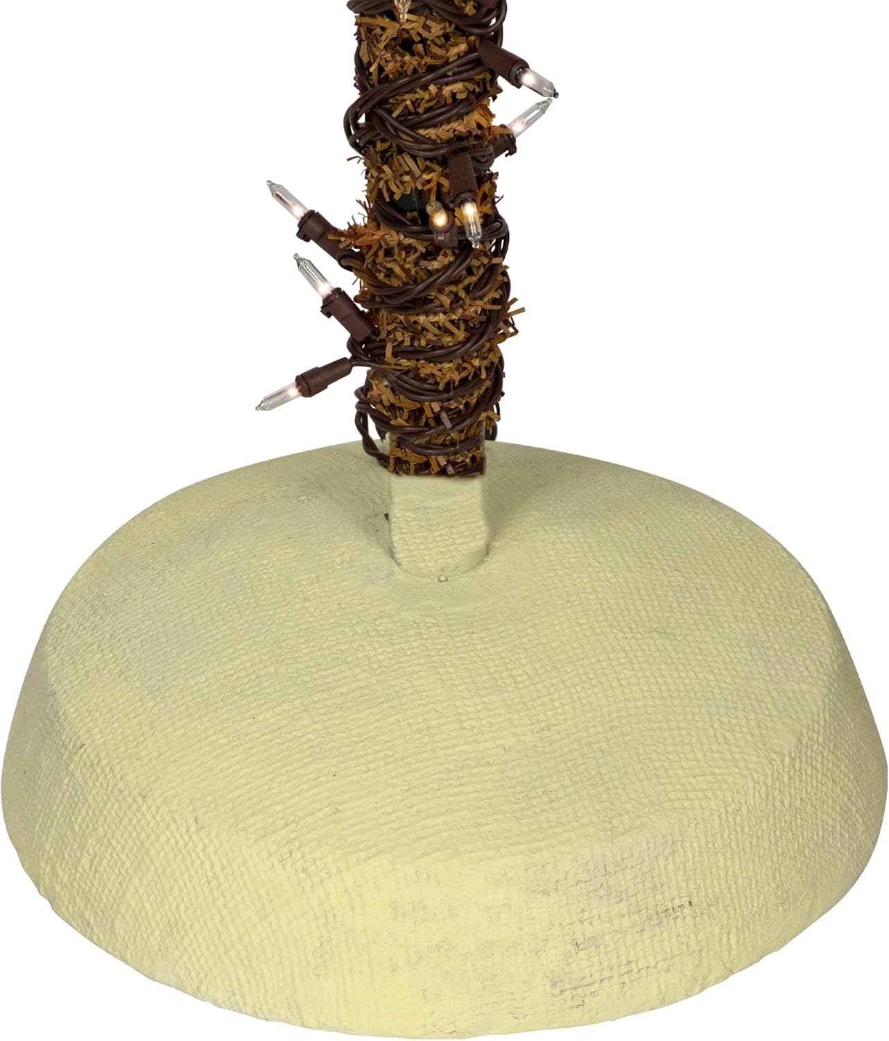 Tropical Outdoor Patio Palm Tree with Clear Lights a7
