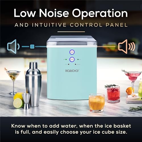 Electric Countertop Ice Maker Machine Portable 33lbs 24h Stainless Steel A7