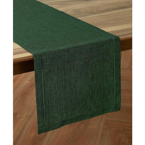 Linen Chambray Table Runner 120 Inches x7