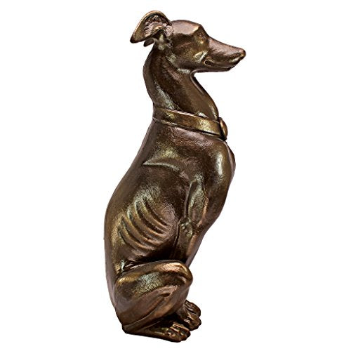 Dog Basket Statue 19 Inch Stone a7