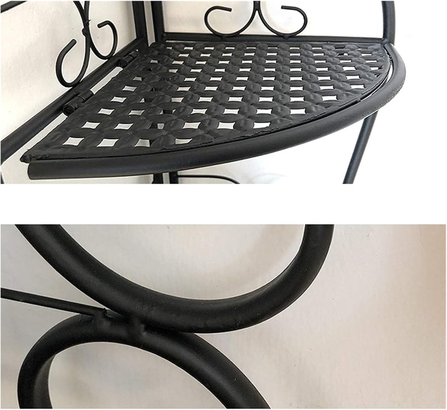 Flower Stand Plant Display Folding Pot Holder 5 Tier Iron Rack A7