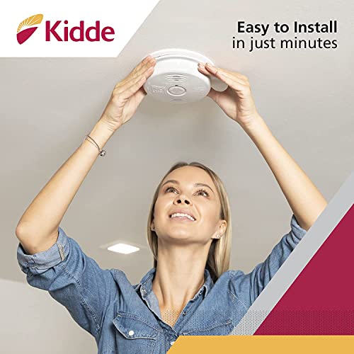 Smoke & Carbon Monoxide Detector, 10-Year Battery Backup 7k