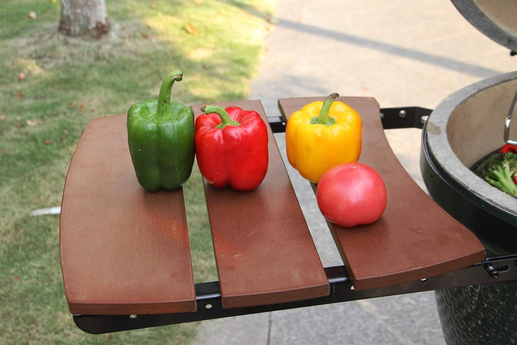 Grill Side HDPE Shelves for Big Green Egg Parts Replacement BBQ Accessories Fit Large 3 Slats K7