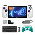 ASUS ROG Ally 2TB SSD Gaming Handheld 7-inch Touchscreen 120Hz FHD 1080p AMD Ryzen Z1 Extreme Processor, Black Ice Wireless Pro Controller, Hub, 128GB MicroSD, Keyboard & Mouse, 8 in 1 Bundle