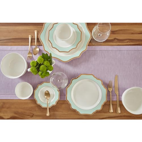 Linen Chambray Table Runner 120 Inches x7