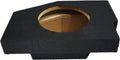 ASC Dodge Ram Quad or Crew Cab Truck 2002-2012 Single 10 Subwoofer Custom Fit Sub Box Speaker Enclosure