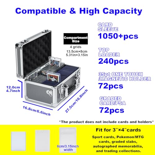 Card Storage Hard Case for Sports Cards A7