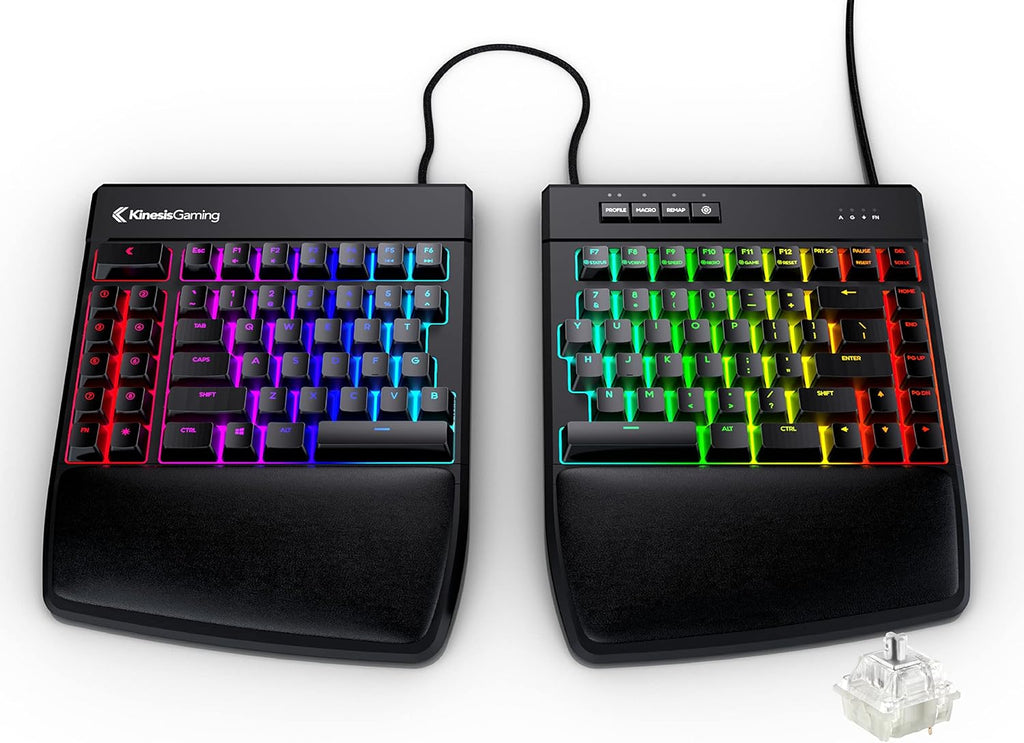 Mechanical Split Keyboard RGB MX Brown K7