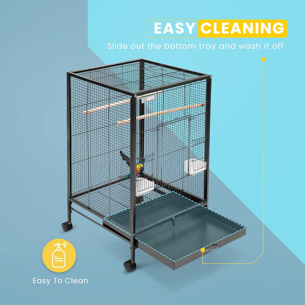 Outdoor Garden Bird Bath Solar Fountain with Wrought Iron Stand 7k