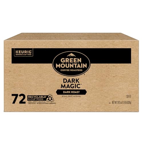 Dark Roast Coffee Pods, 72 Count K7m