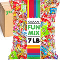 Assorted Candy Bulk - 7 Pounds - Variety Pack of Candies - Pinata Variety Fun Mix - Super Party Mix - Event Candies - Individually Wrapped - Parade Mixed Candy - Radiant Selections