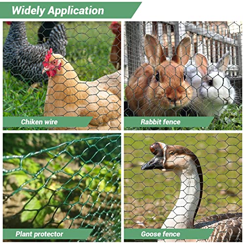 Chicken Wire Mesh for Garden Poultry 13.78 x 236 Inch a7