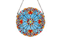 Radiance Goods Tiffany-Style Victorian Stained Glass Window Panel 20" Height - Curated Treasures Market