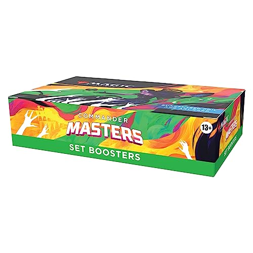 Commander Masters Set Booster Box 24 Packs 360 Cards k7