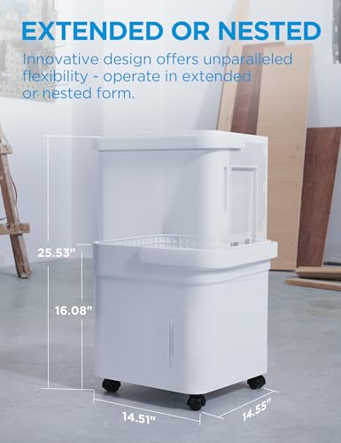 Dehumidifier for Basement with Drain Hose k7