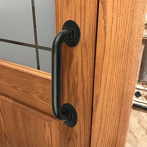 36 Inch Black No-Slip Stair Handrail Indoor Wall Mount A7k