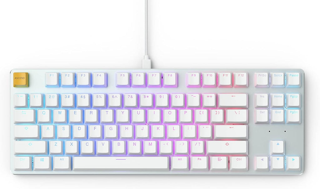 Mechanical Gaming Keyboard TKL 87 Key RGB Hot Swap Brown Switches k7