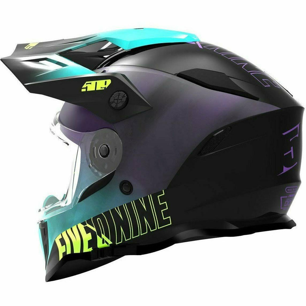 Black Camo Large Motorcycle Helmet 7k