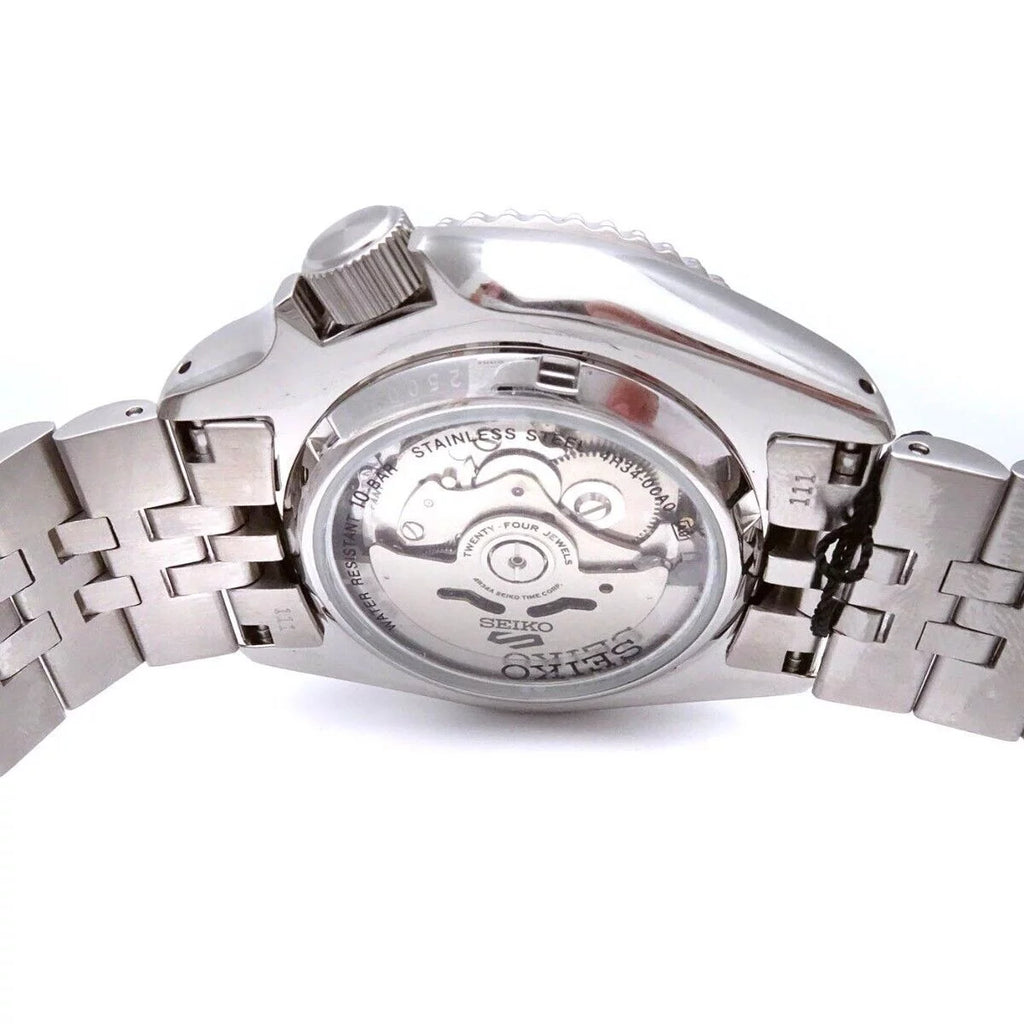 GMT Watch Black Blue Bezel 7k