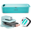 HTVRONT 15X15in Auto Heat Press Machine+10X10in Heat Press Machine+Vinyl Cutting Machine - Curated Treasures Market