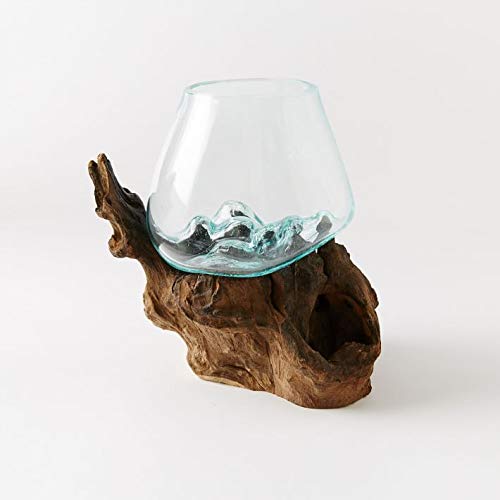 Glass Terrarium Vase Fish Bowl 6-7 Inch a7