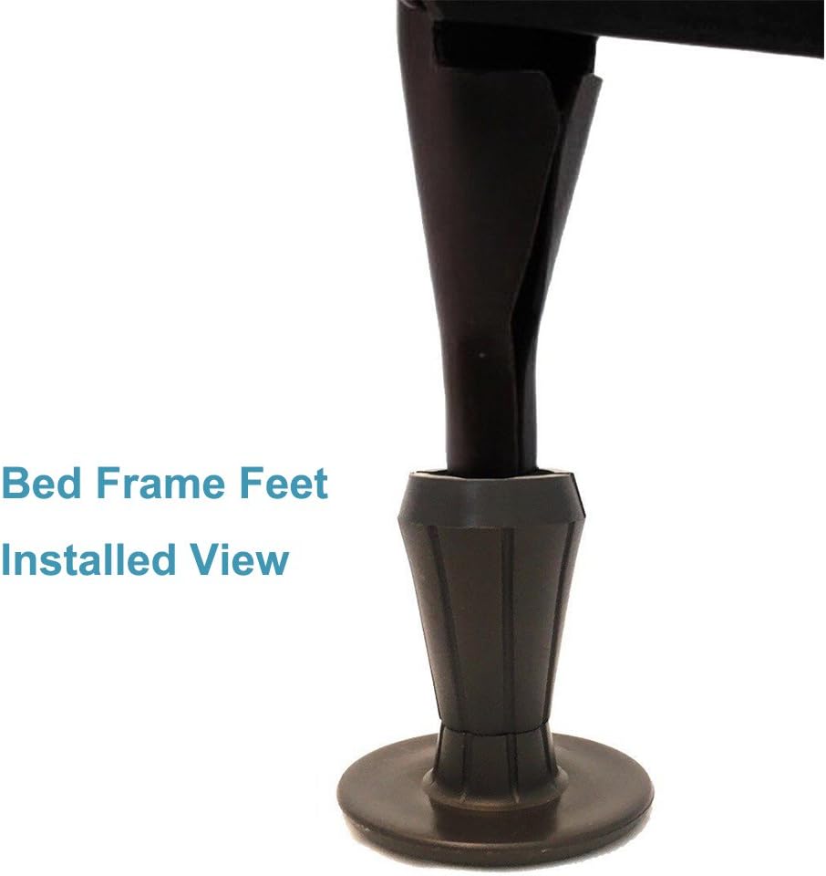 Heavy Duty Bed Frame Feet Replacement Set of 4 Glide Legs k7