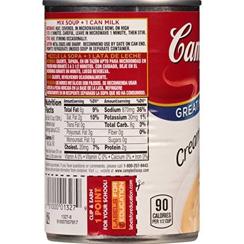 Cream of Shrimp Soup 10.5 oz Can Pack of 12 k7