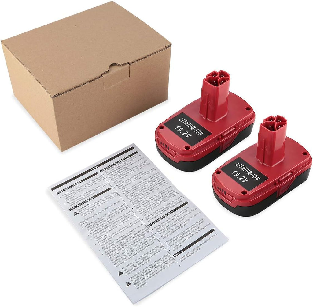 2Pack 19.2V 3.5Ah Lithium Battery for Craftsman C3 XCP m7