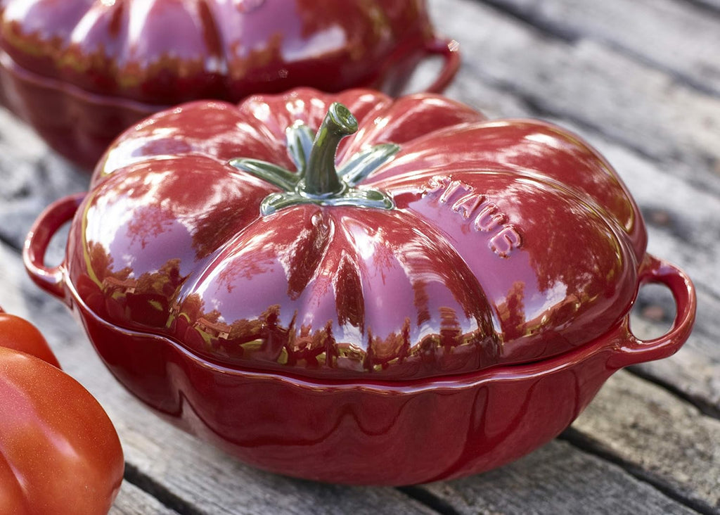 Tomato Casserole Enamelled Ceramic 7k