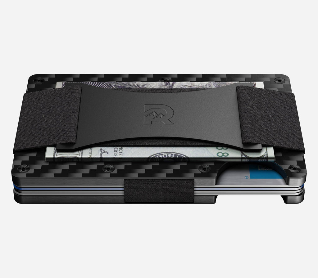 Carbon Fiber Money Clip Wallet K7