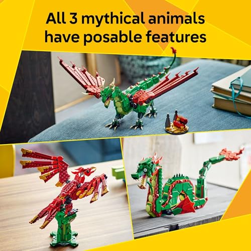 Medieval Dragon Building Toy 3in1 Fantasy Set k7
