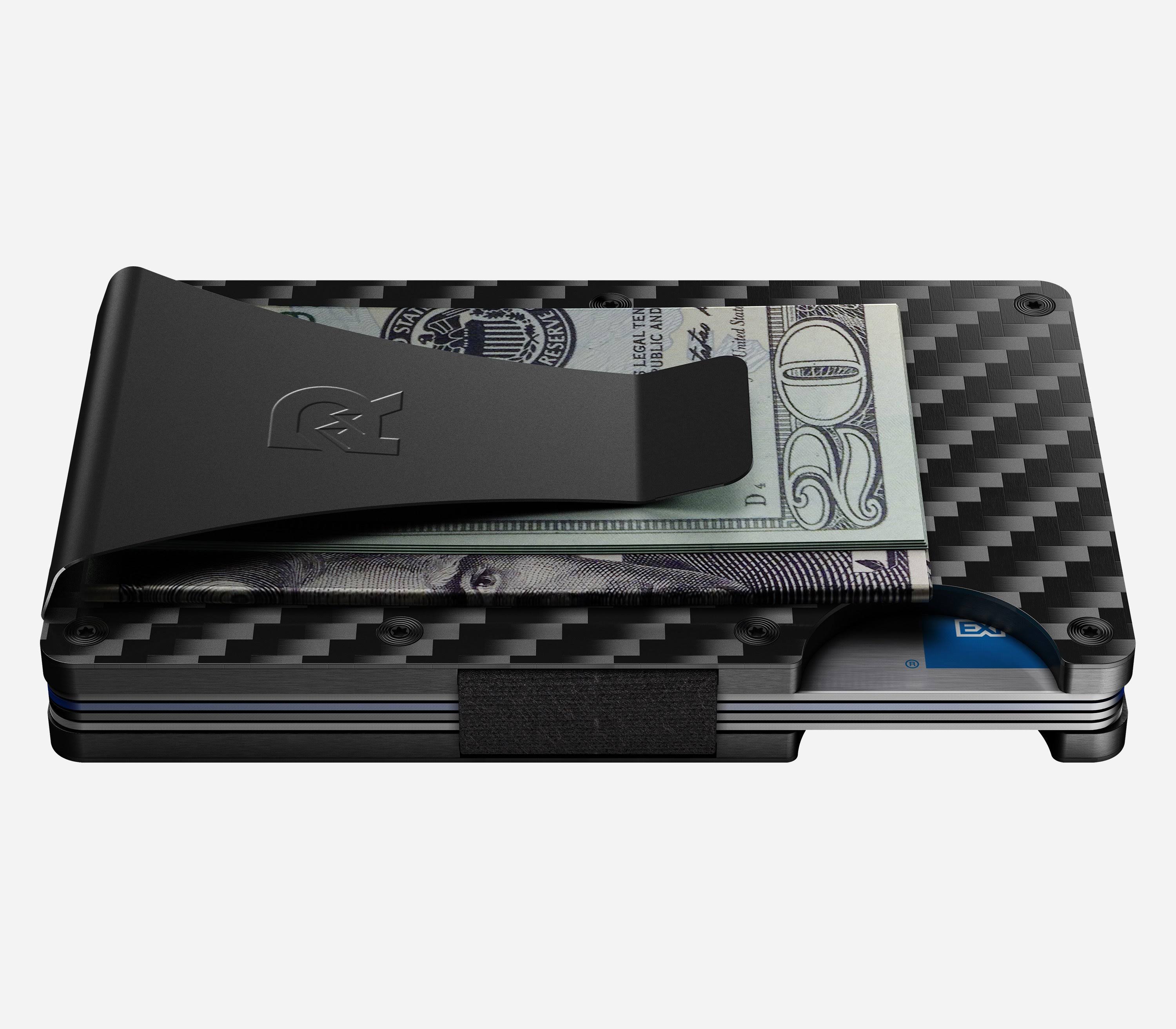 Carbon Fiber Money Clip Wallet K7