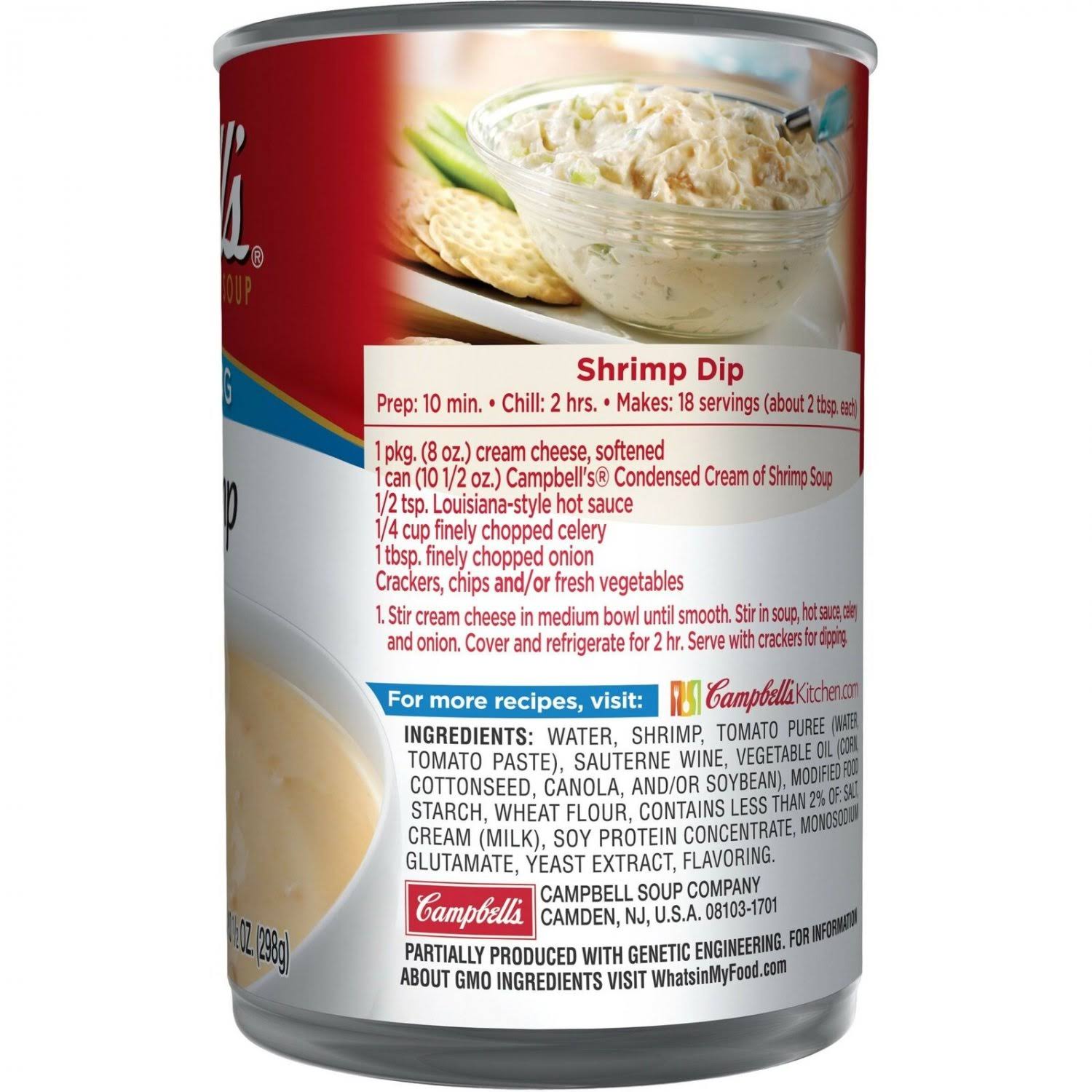 Cream of Shrimp Soup 10.5 oz Can Pack of 12 k7