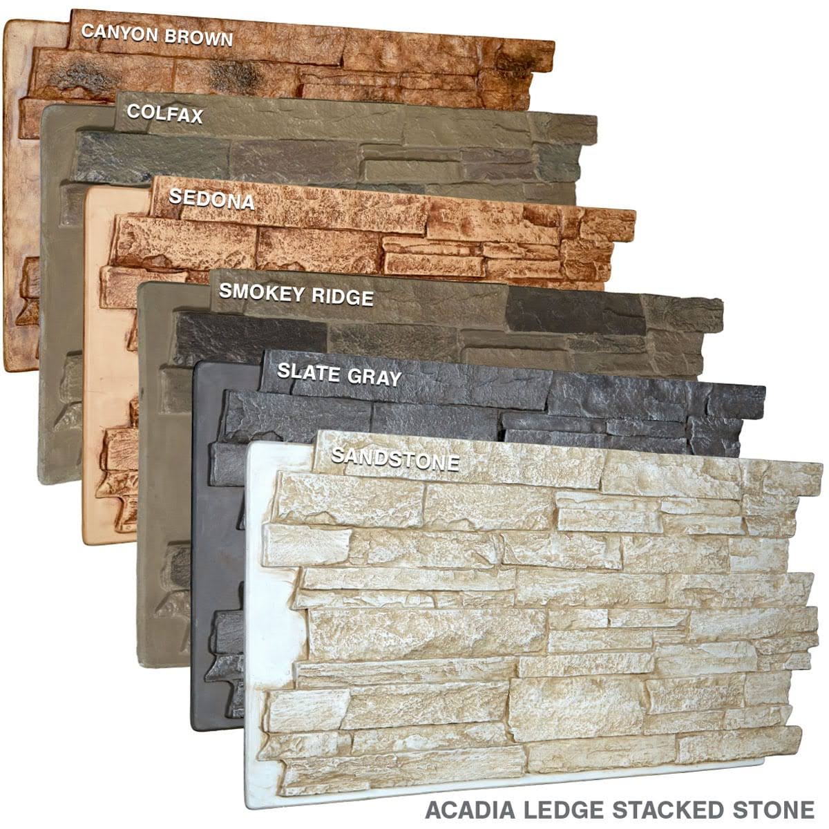Stone Siding Panel Canyon Brown 7k