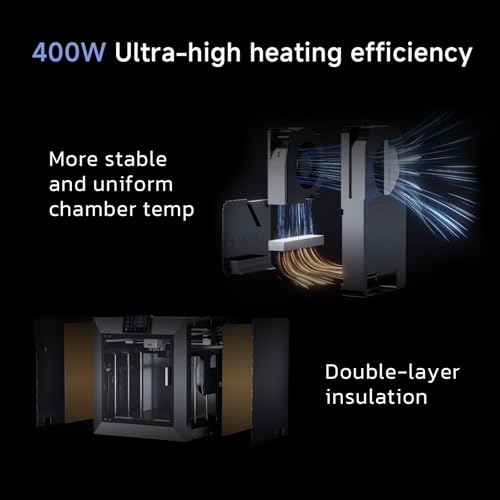 3D Printer High-Speed 600mm/s Auto Leveling 12x12x11 PPS-CF k7