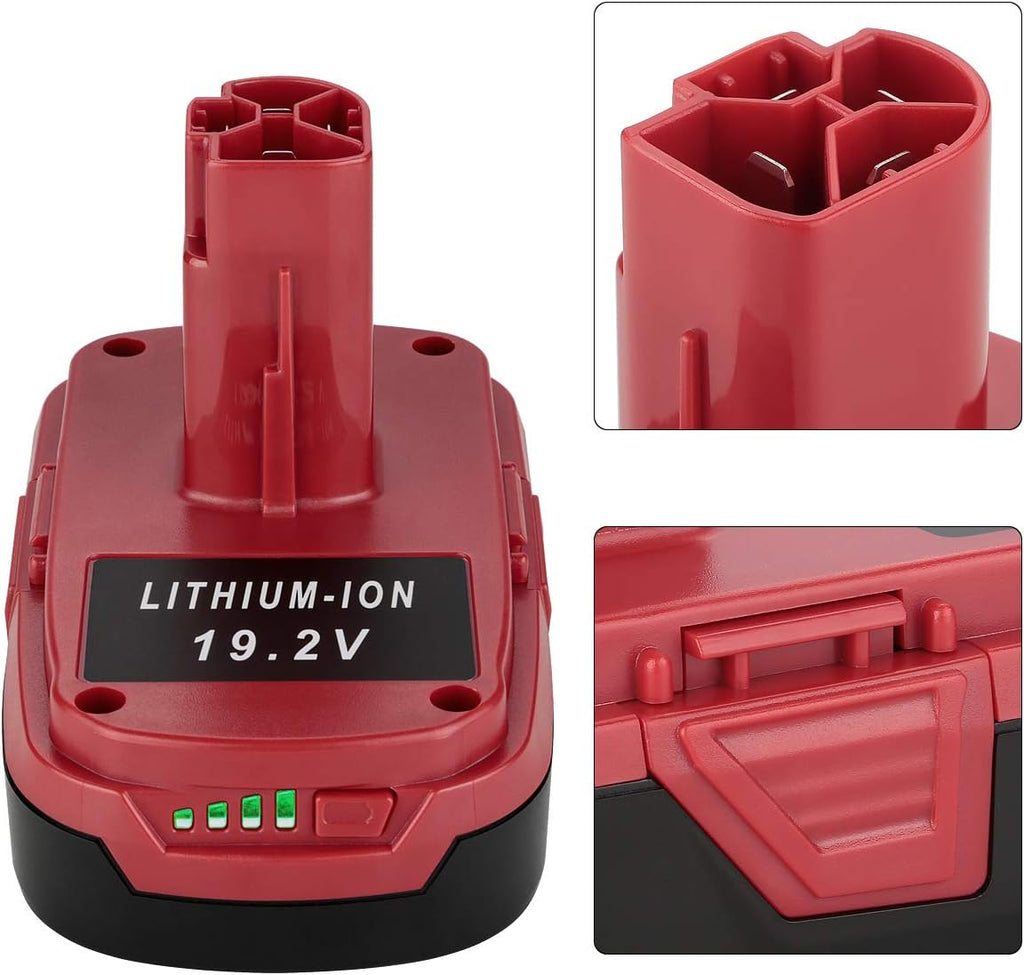 2Pack 19.2V 3.5Ah Lithium Battery for Craftsman C3 XCP m7