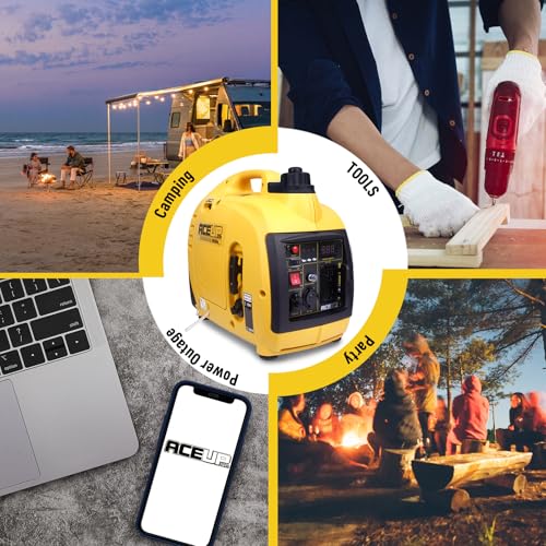 1200W Gas Powered Portable Generator for Camping Home Use A7