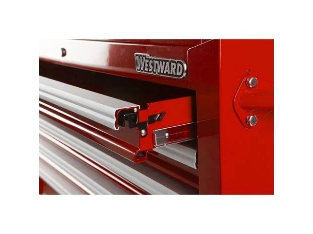 Side Cabinet 7 Drawers Red k7m