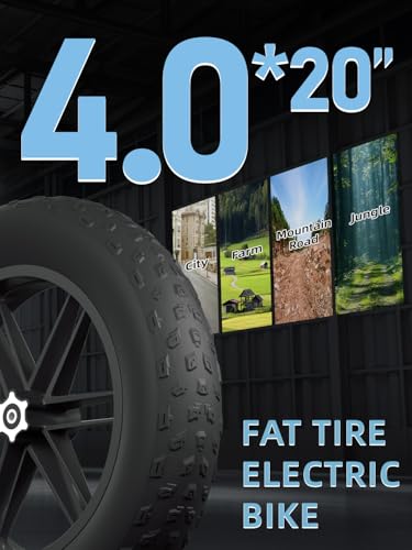 Electric Bike for Adults 1500W 30MPH Fat Tire eBike k7