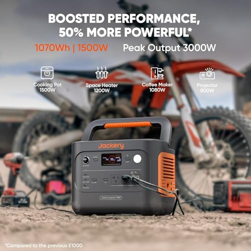Portable Power Station 1070Wh LiFePO4 Solar Generator A7